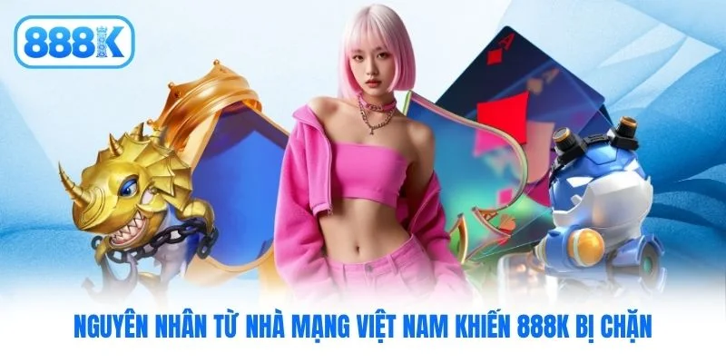 Nguyên nhân từ nhà mạng Việt Nam khiến 888K bị chặn