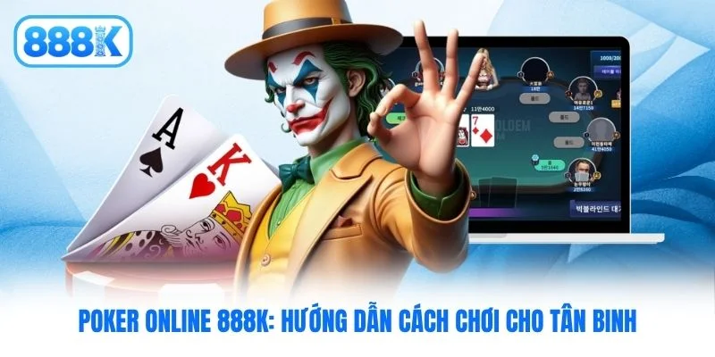 Poker Online 888K: Hướng Dẫn Cách Chơi Cho Tân Binh